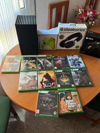 Pack Xbox Series X + Juegos y Accesorios