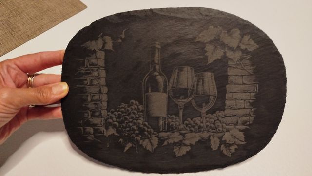 Orologio a pendolo vintage con serigrafia