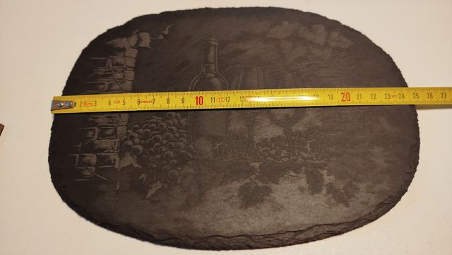 Orologio a pendolo vintage con serigrafia