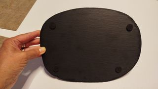 Orologio a pendolo vintage con serigrafia