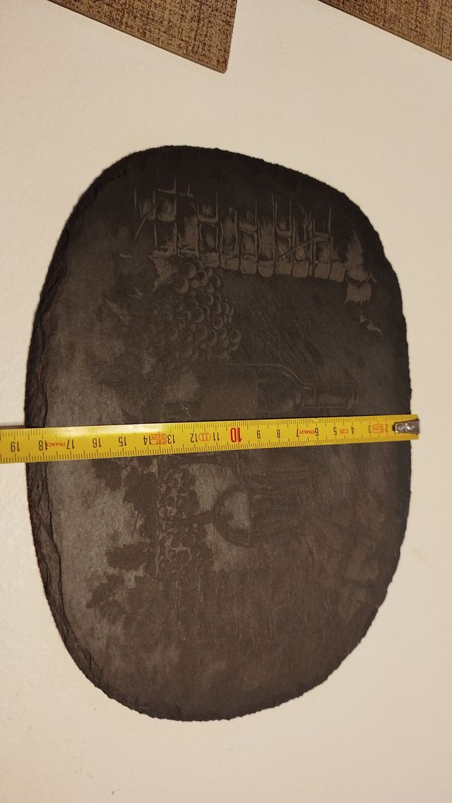 Orologio a pendolo vintage con serigrafia