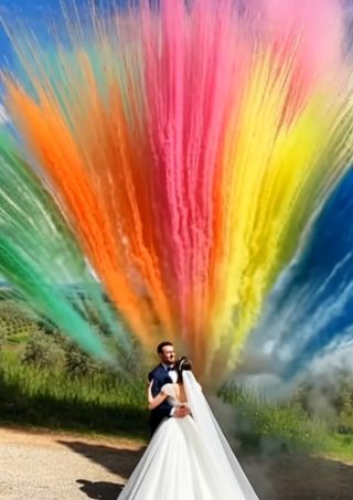 HUMO AÉREO PARA BODAS