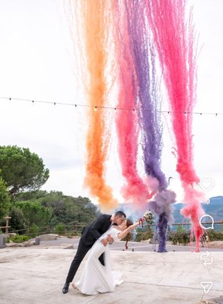 HUMO AÉREO PARA BODAS