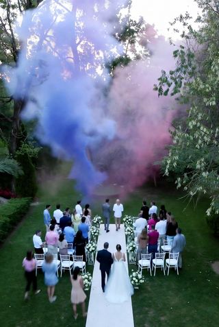HUMO AÉREO PARA BODAS