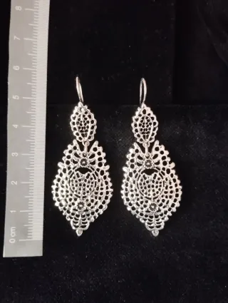 Conjunto Joyería Traje Regional Plata