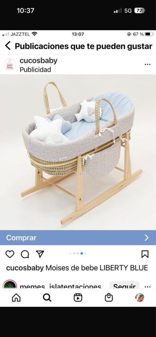 Moisés Cuco Baby usado