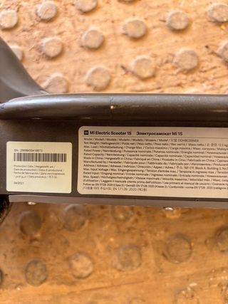 Patinete Eléctrico Xiaomi Mi 1S