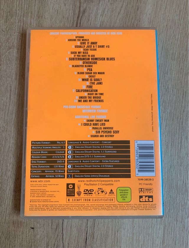 DVD Red Hot Chili Peppers - Off The Map