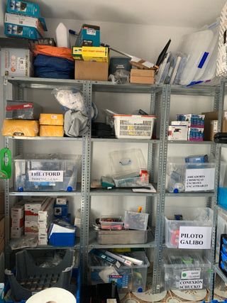 Lote Estanterías Metálicas 70x40x200