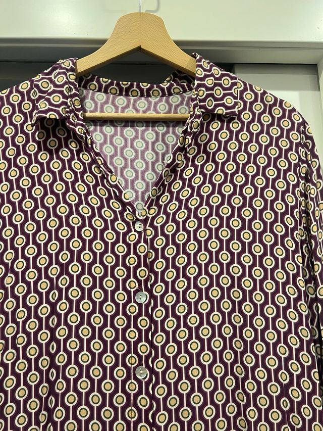 Vestido camisero mujer talla única