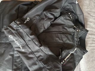 Chaqueta Moto Hombre 8XL Negra
