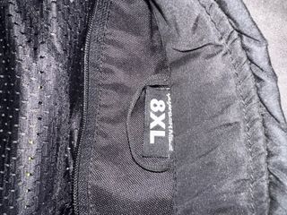 Chaqueta Moto Hombre 8XL Negra