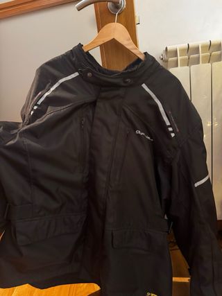 Chaqueta Moto Hombre 8XL Negra