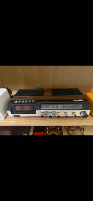 Radio Cassette Sanyo Plata