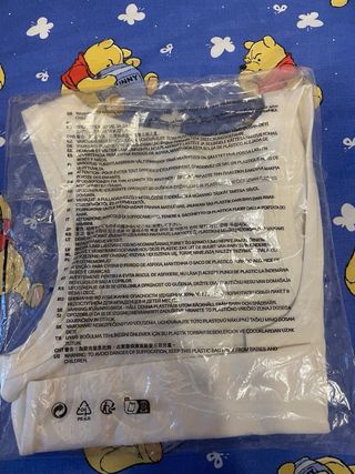 Camiseta H&M tirantes con lentejuelas xs nueva