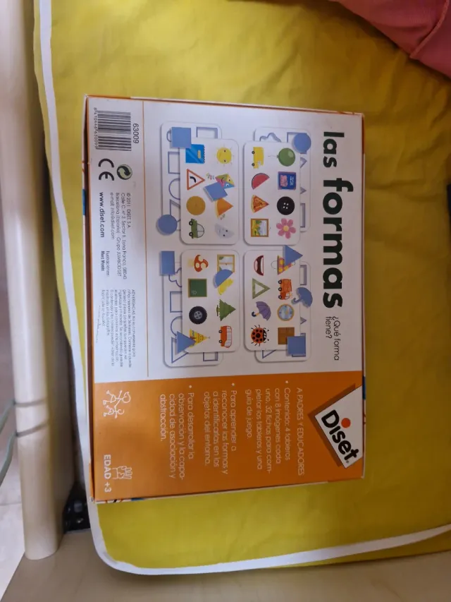 Juego educativo Las Formas Diset