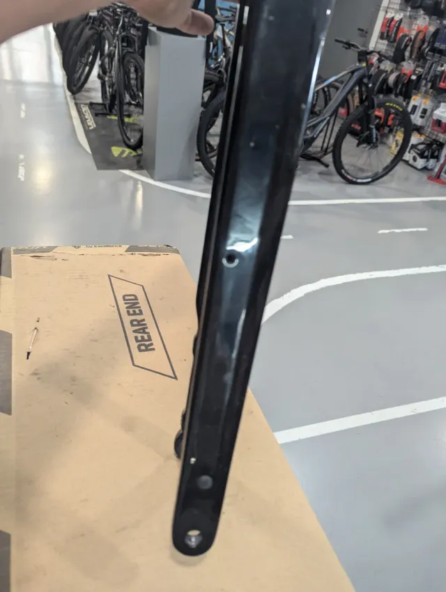 Horquilla de Gravel carbono con tubo de aluminio