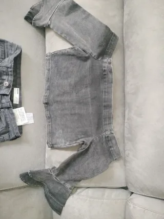 Conjunto vaquero gris