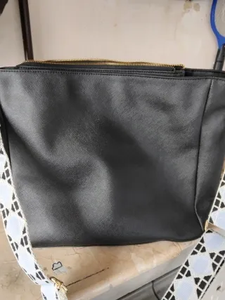 Borsa donna nera con tracolla