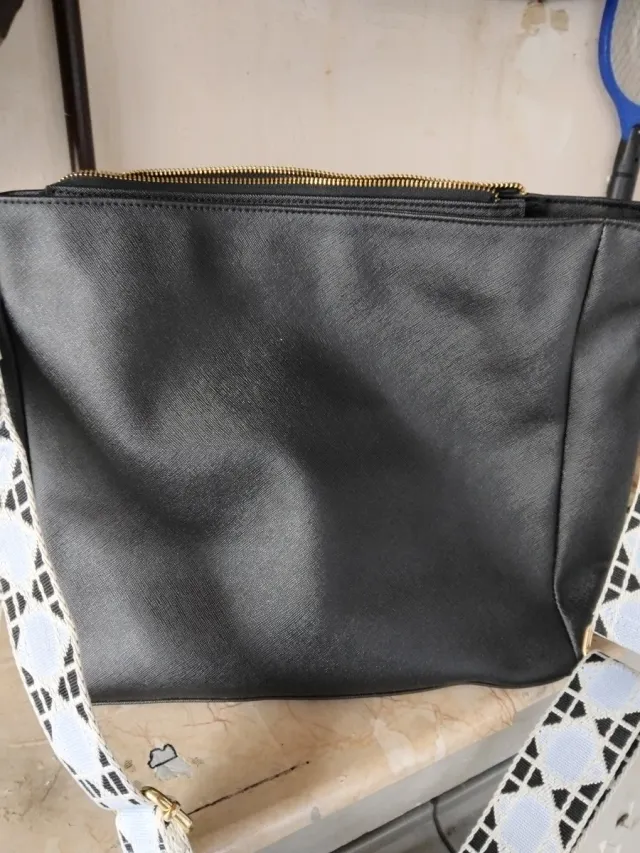 Borsa donna nera con tracolla