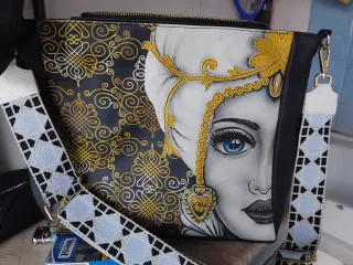 Borsa donna nera con tracolla