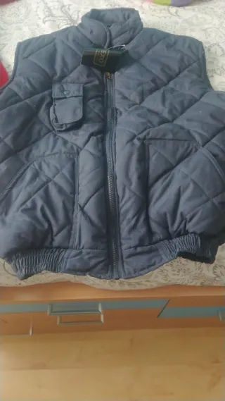 Chaleco acolchado EXO azul