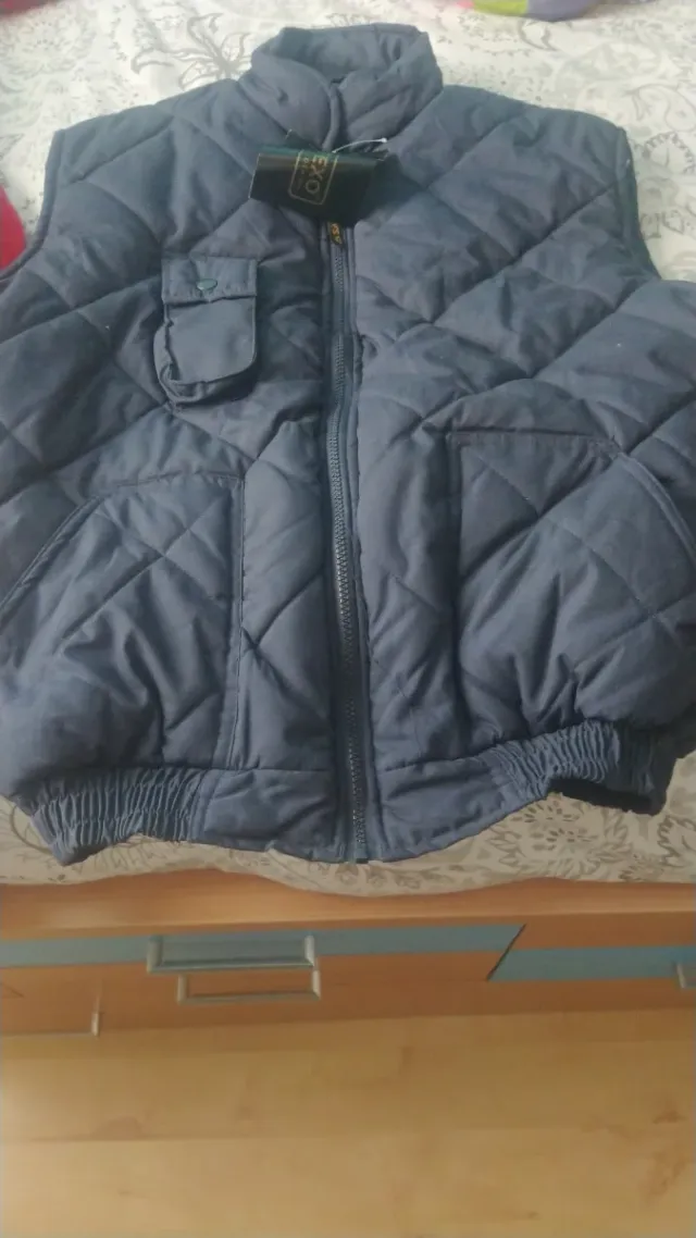 Chaleco acolchado EXO azul