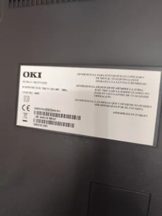 TV Negro 0,50 de alto x 0,67 de ancho 60'