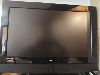 TV Negro 0,50 de alto x 0,67 de ancho 60'