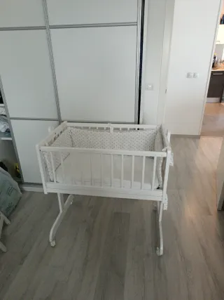 Minicuna colecho 50x80cm con ruedas