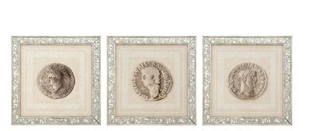 Set 3 Cuadros Decorativos Eichholtz