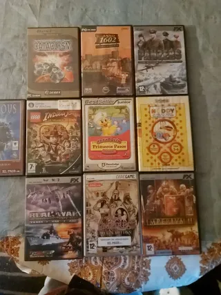 Lote 10 Juegos PC: Cataclysm, Anno 1602, Panzers..