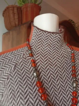 Maglione donna fantasia spina di pesce