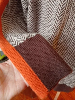 Maglione donna fantasia spina di pesce