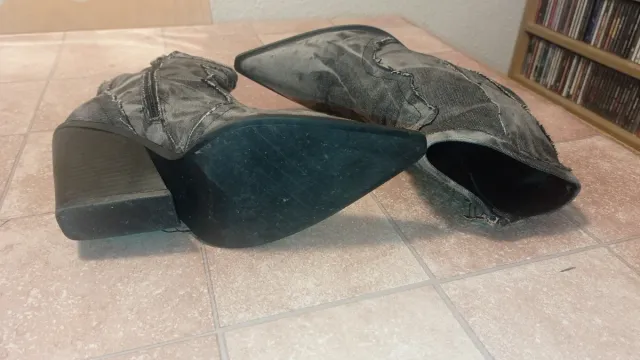 Botas de mujer tacón punta fina