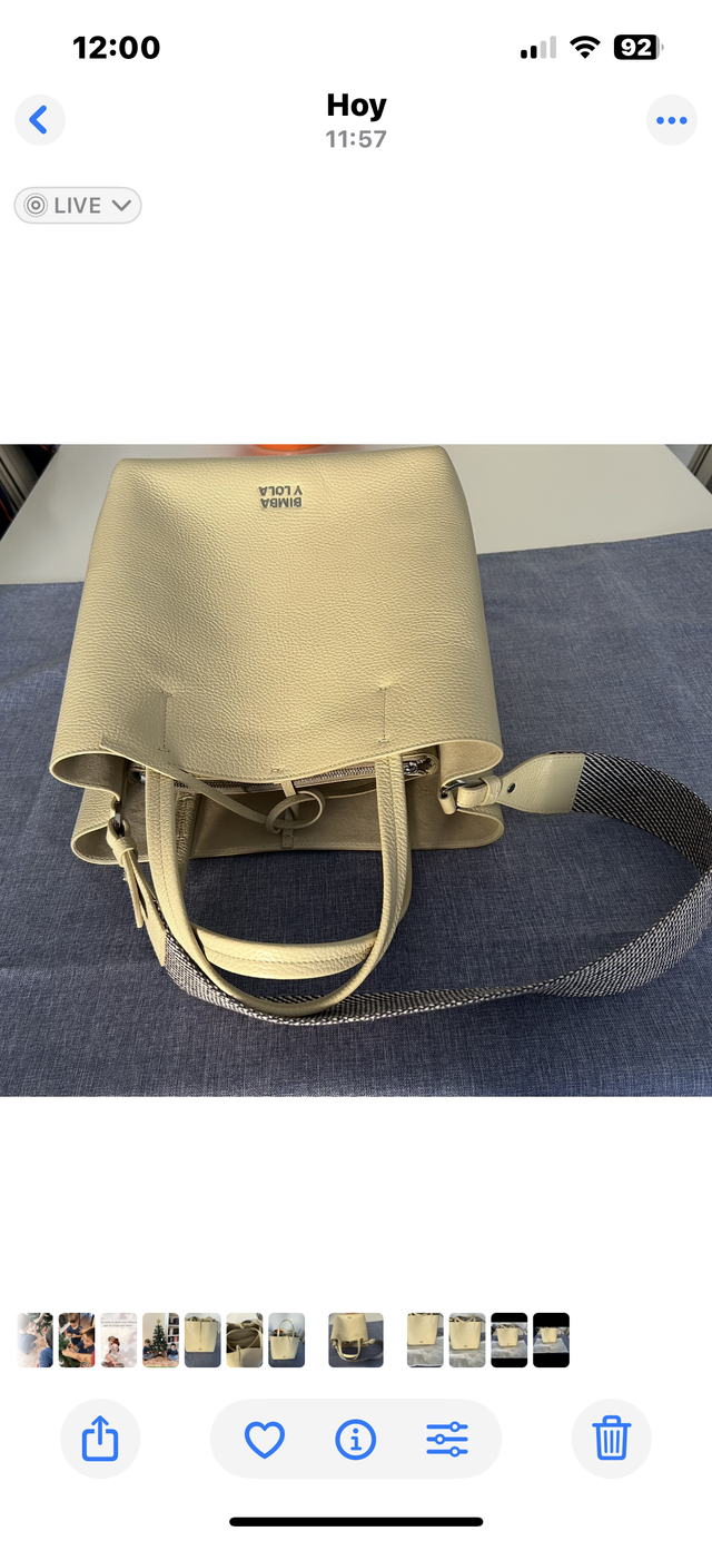 Bolso Bimba y Lola Beige