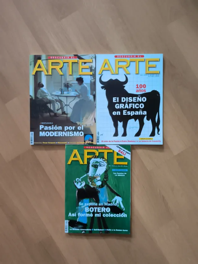 Revistas "Descubrir el arte"