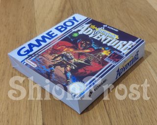 Scatola Castlevania Adventure (Game Boy)