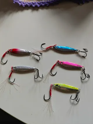 Lote 5 jigs 10gr