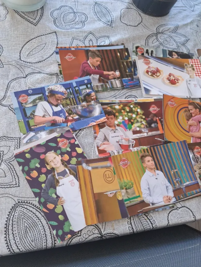 30 Cartoline Masterchef Junior Panini