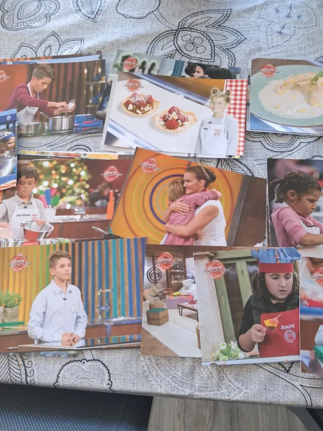 30 Cartoline Masterchef Junior Panini