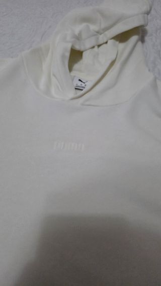 Sudadera Puma Blanca Talla XL