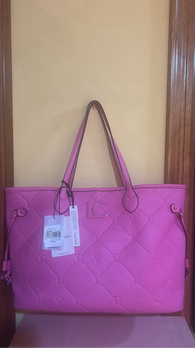 Bolso Lola Casademunt Rosa Nuevo