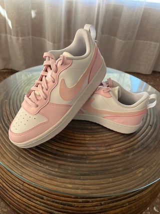 Zapatillas Nike Deportivas Rosa y Blancas