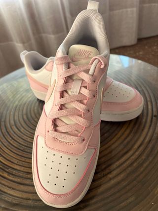 Zapatillas Nike Deportivas Rosa y Blancas