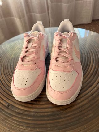 Zapatillas Nike Deportivas Rosa y Blancas