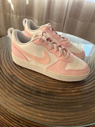 Zapatillas Nike Deportivas Rosa y Blancas