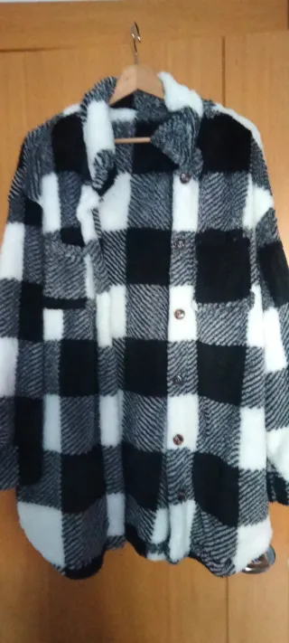 Chaqueta de invierno a cuadros