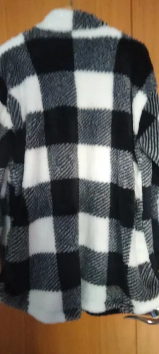 Chaqueta de invierno a cuadros
