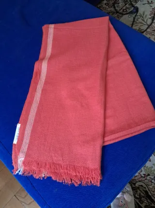 Pañuelo Indi & Cold Coral y Azul